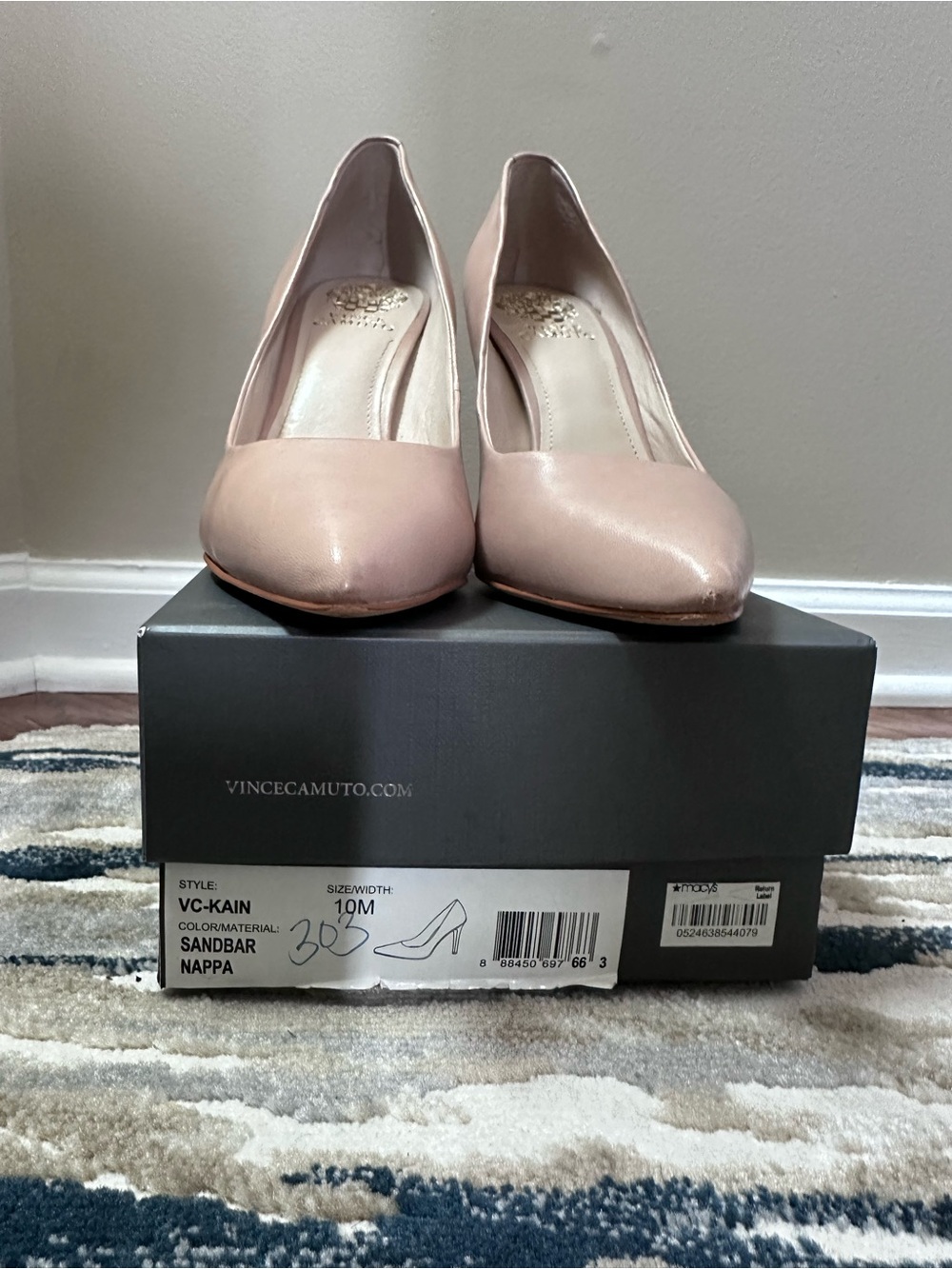 Vince Camuto Sandbar Nappa Pointed Toe Pumps - Sandbar Pink